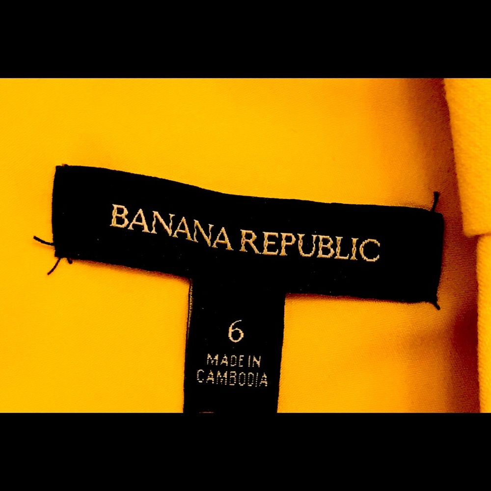 Stunning yellow BANANA REPUBLIC dress